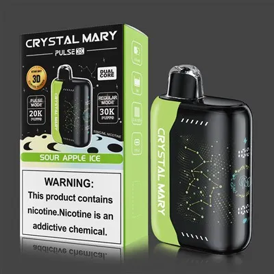 CM VAPE 30000 PUFF PULSE X Perisa Vape 5%:Ais Epal Masam